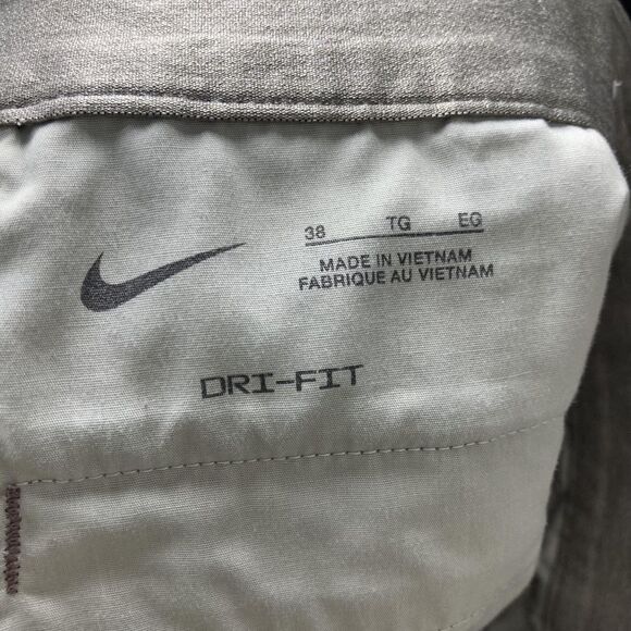 Nike Dri-FIT Chino Golf Shorts Mens 38 Brown Stretch Lightweight DA4142-291 - Picture 12 of 14